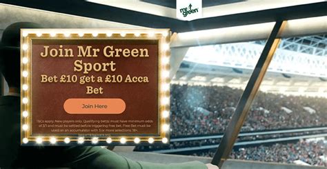 mr green betting - mr green sign up offer.